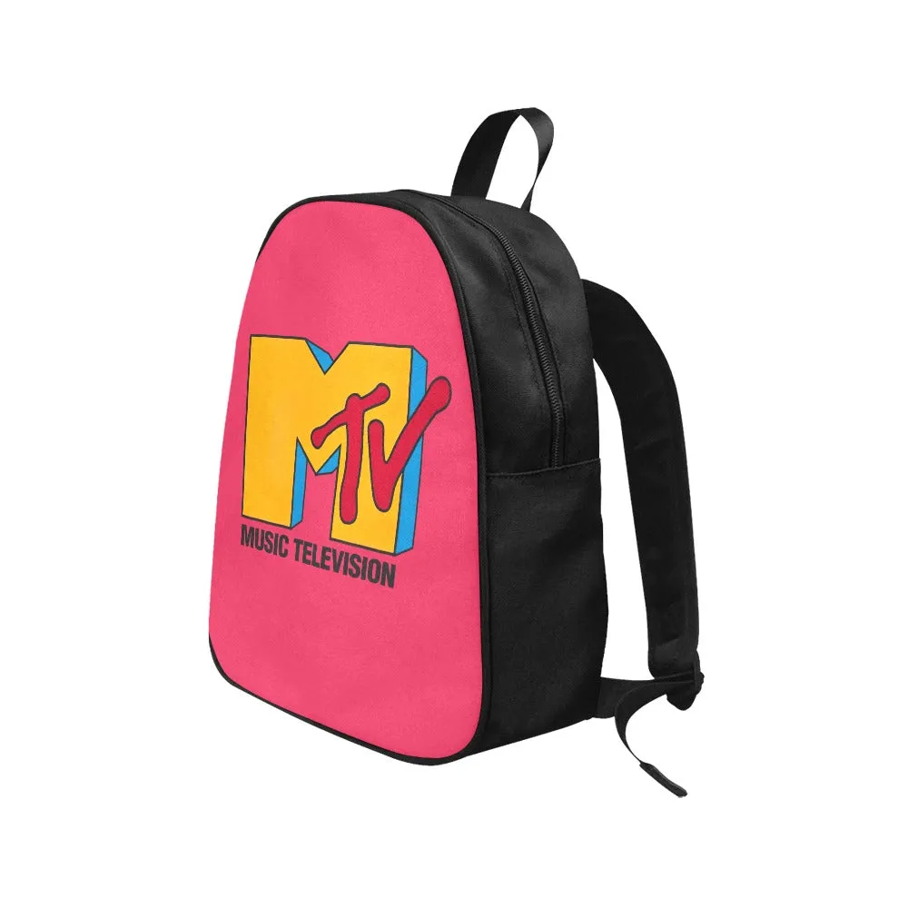 Classic MTV Logo Canvas Backpack