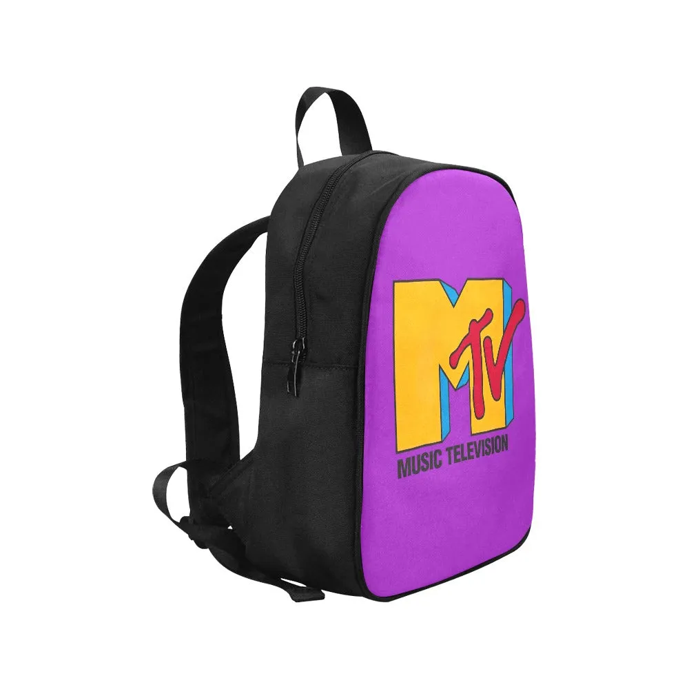 Classic MTV Logo Canvas Backpack