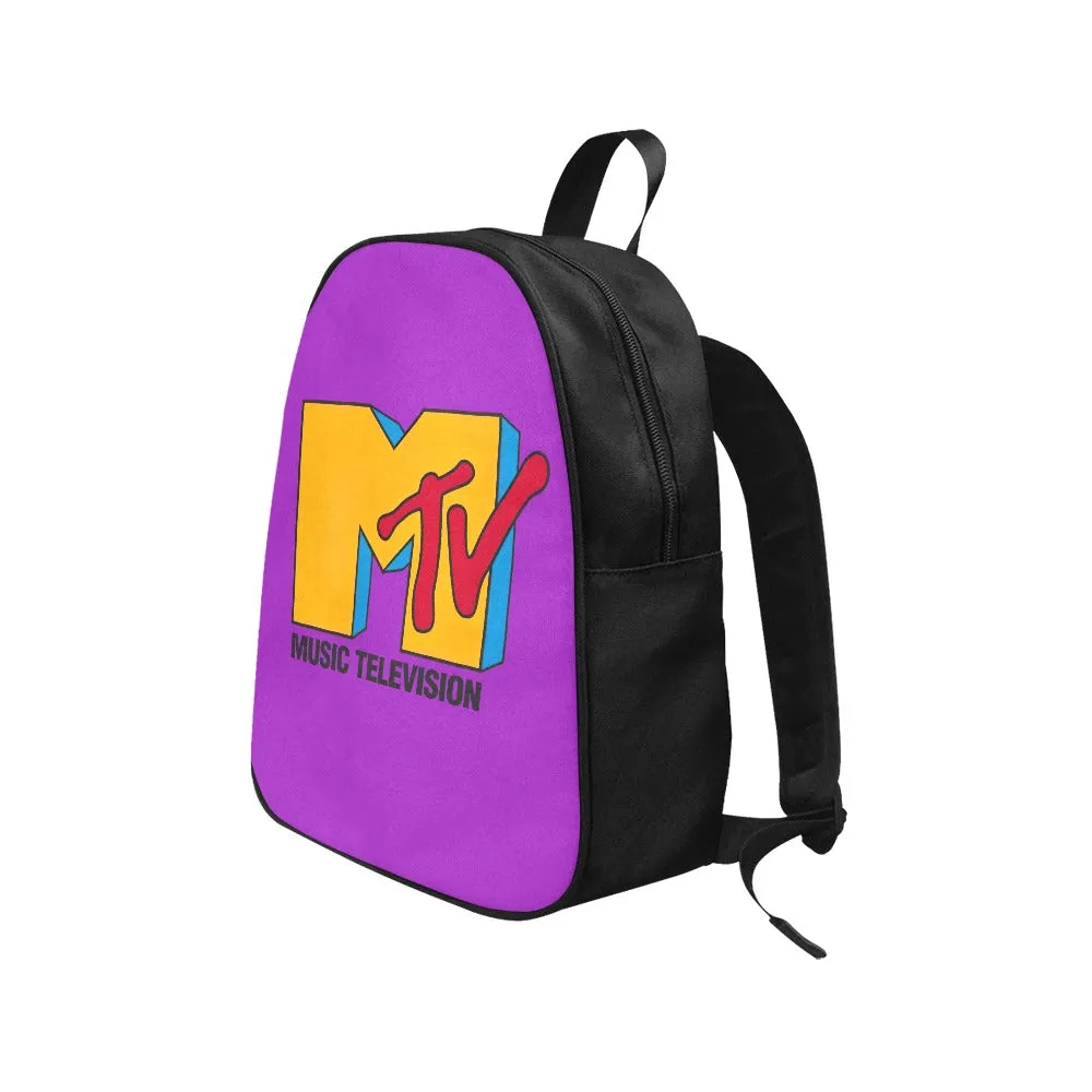 Classic MTV Logo Canvas Backpack