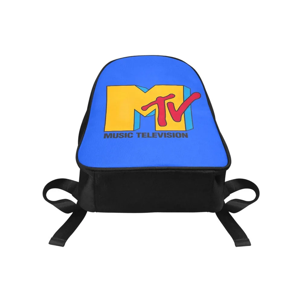 Classic MTV Logo Canvas Backpack