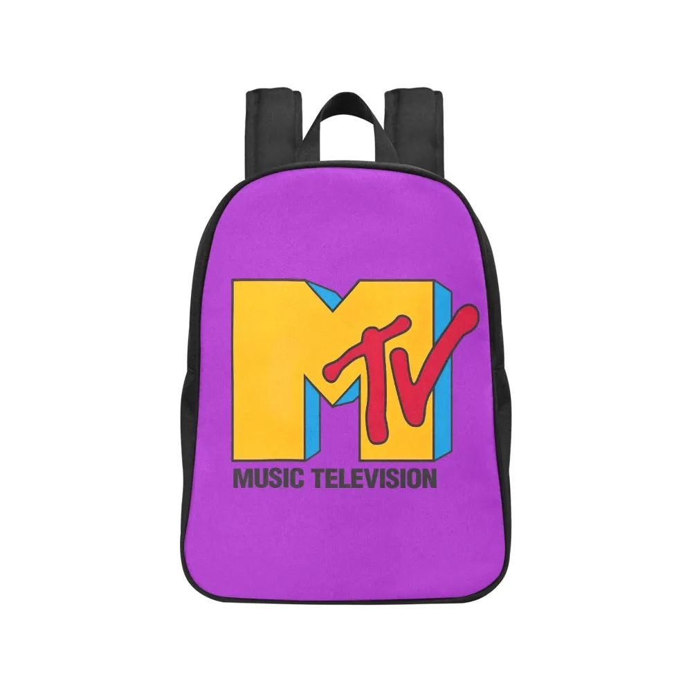 Classic MTV Logo Canvas Backpack