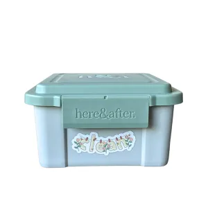 Clean container sticker