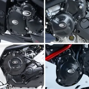 Clutch & Water Pump Covers Ducati R&G (KEC0029BK)
