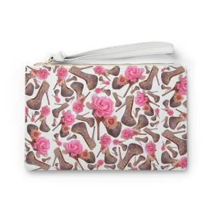 Clutch Bag Nar 'Rose pink flower'
