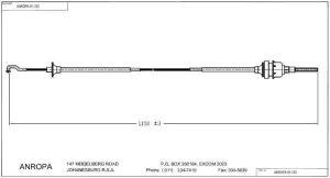 Clutch Cable Daewoo Cielo
