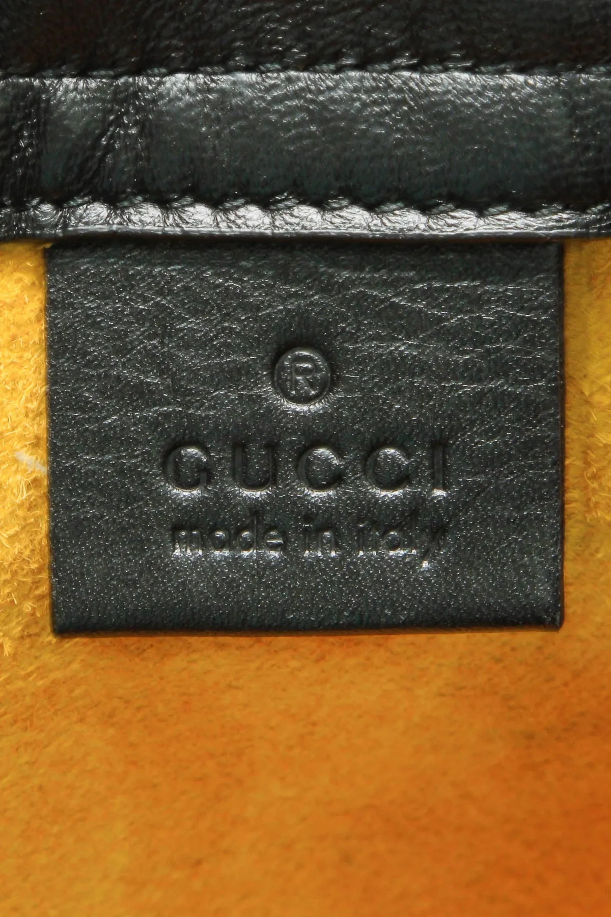 Coco Capitan Logo Drawstring Backpack - Yellow