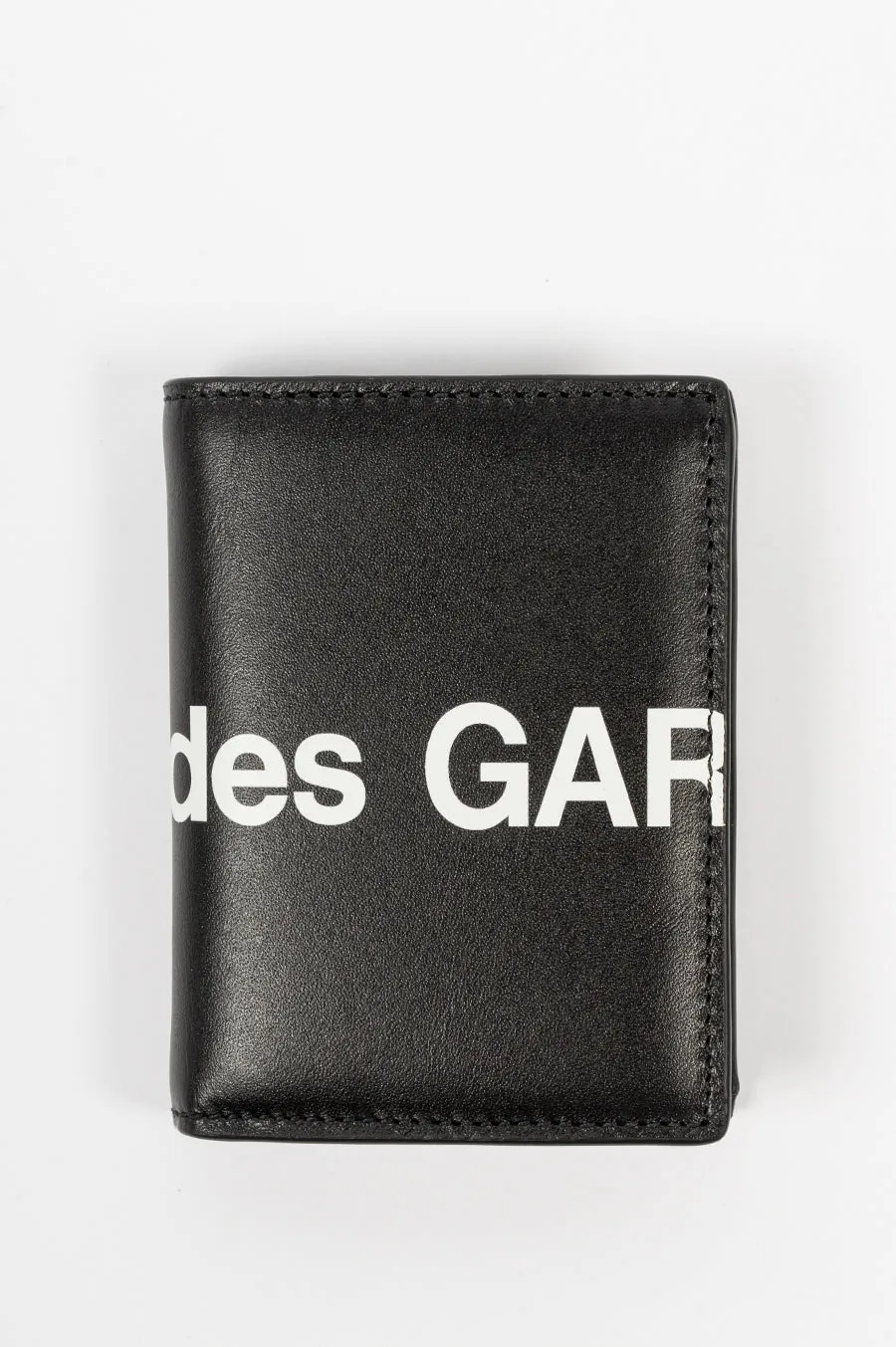 COMME DES GARCONS WALLET HUGE LOGO WALLET SA0641 BLACK