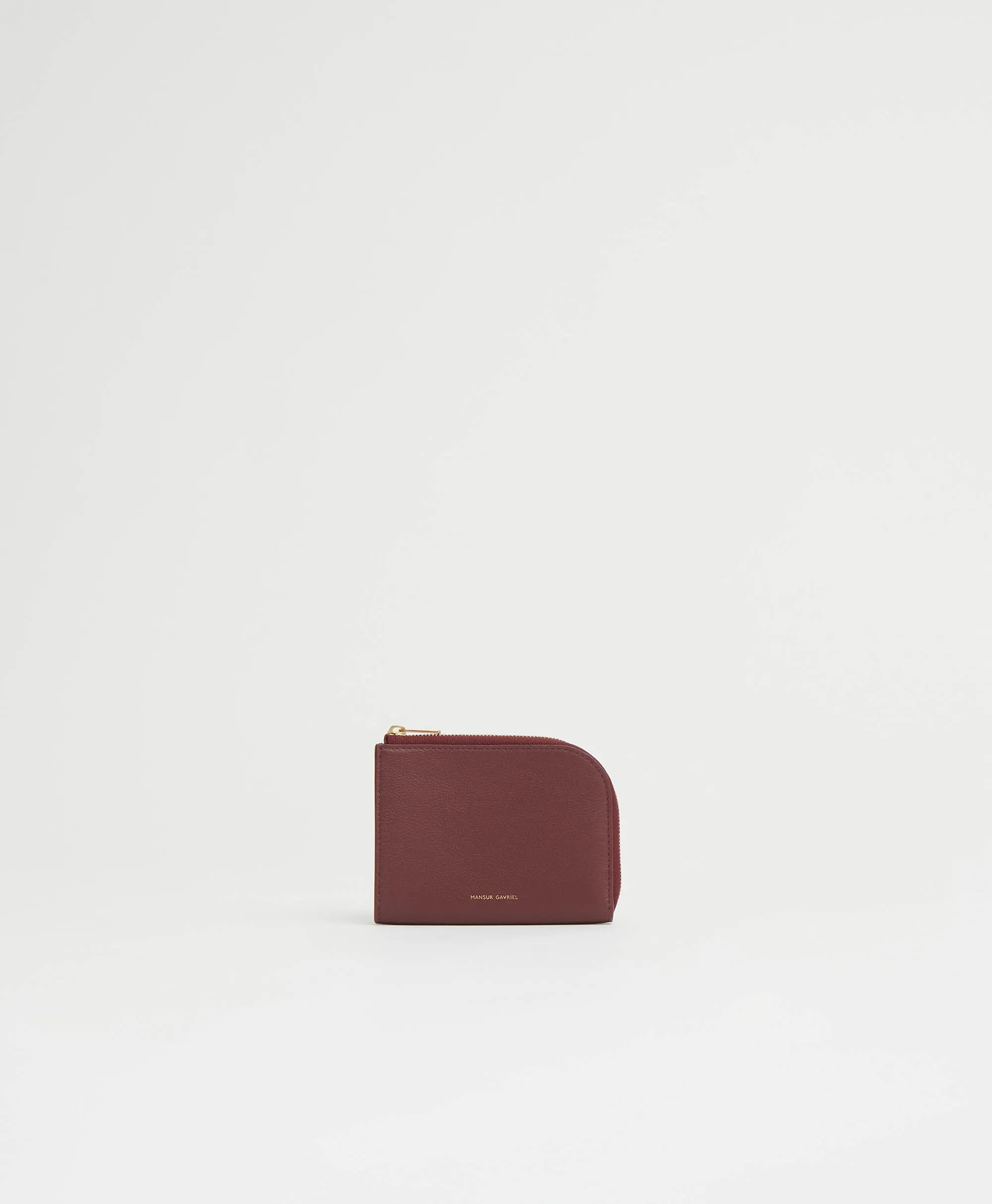 Compact Zip Wallet - Pomegranate