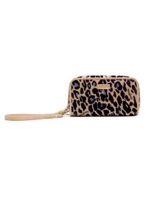 Consuela Wristlet Wallet - Blue Jag