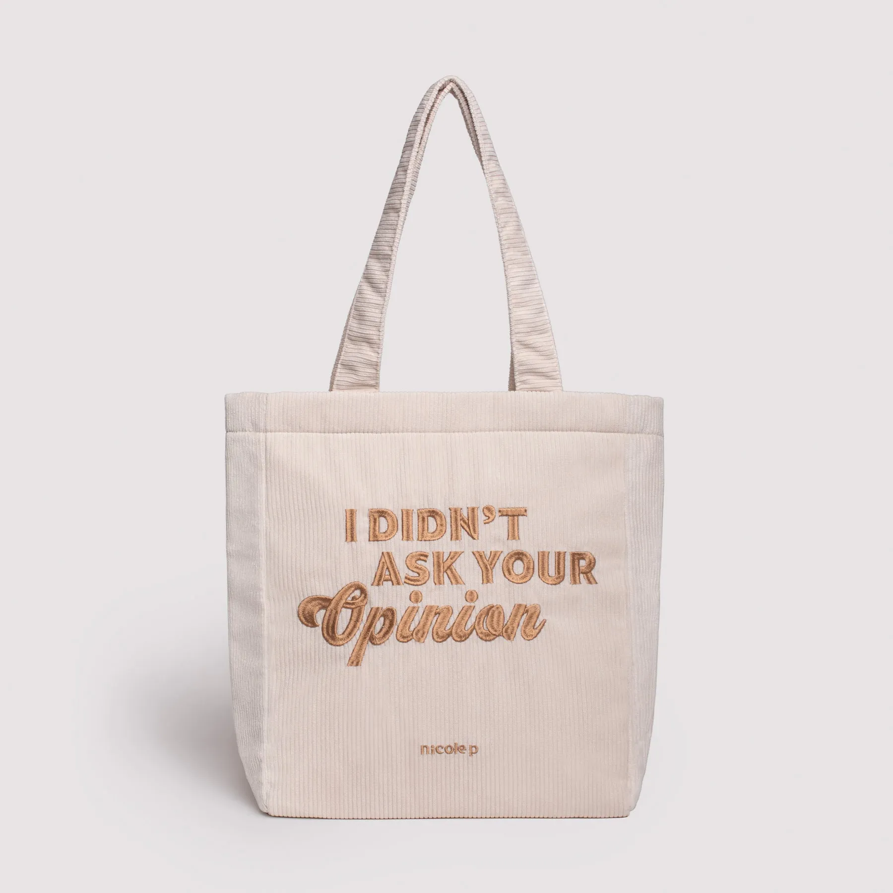 Corduroy Bag - Butter