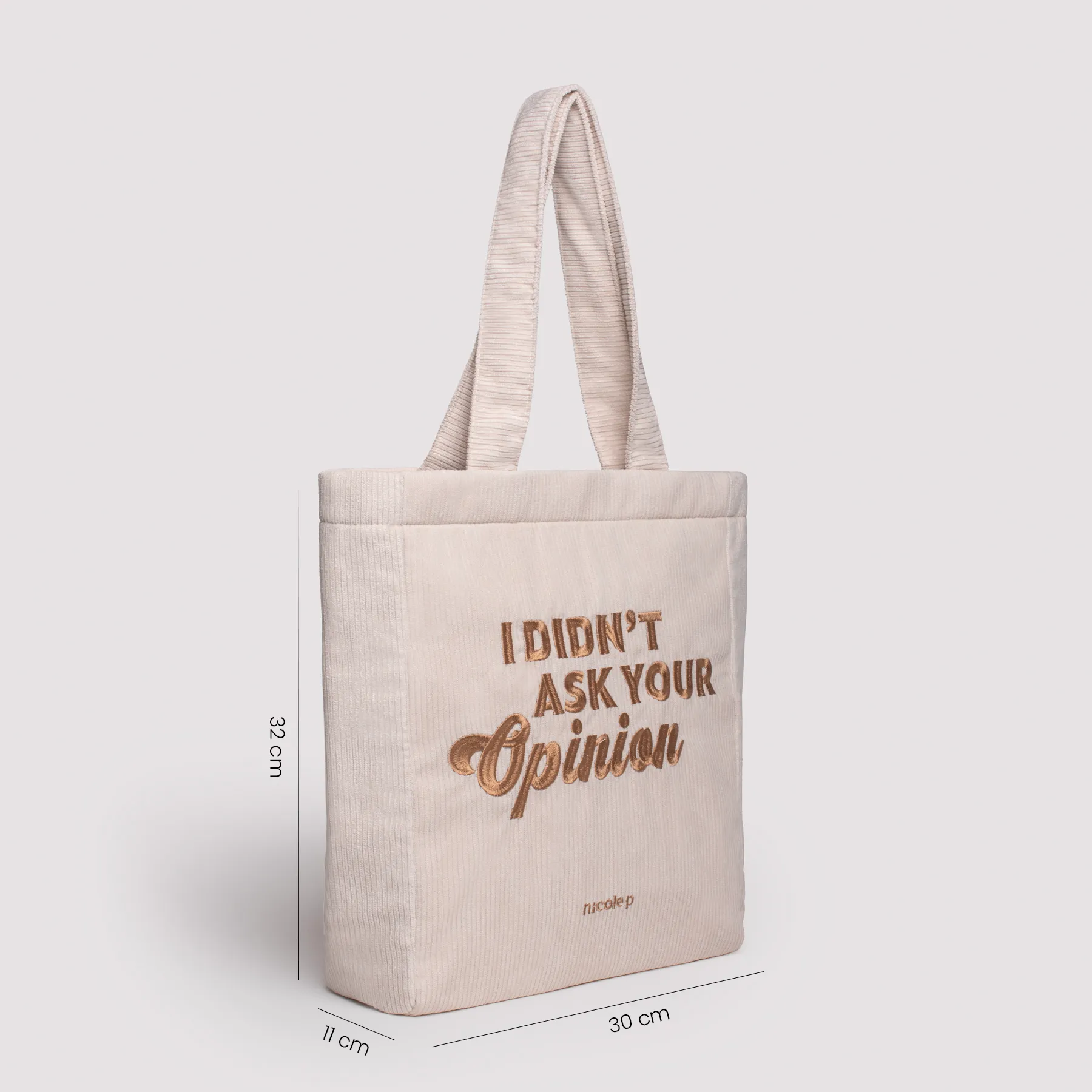 Corduroy Bag - Butter