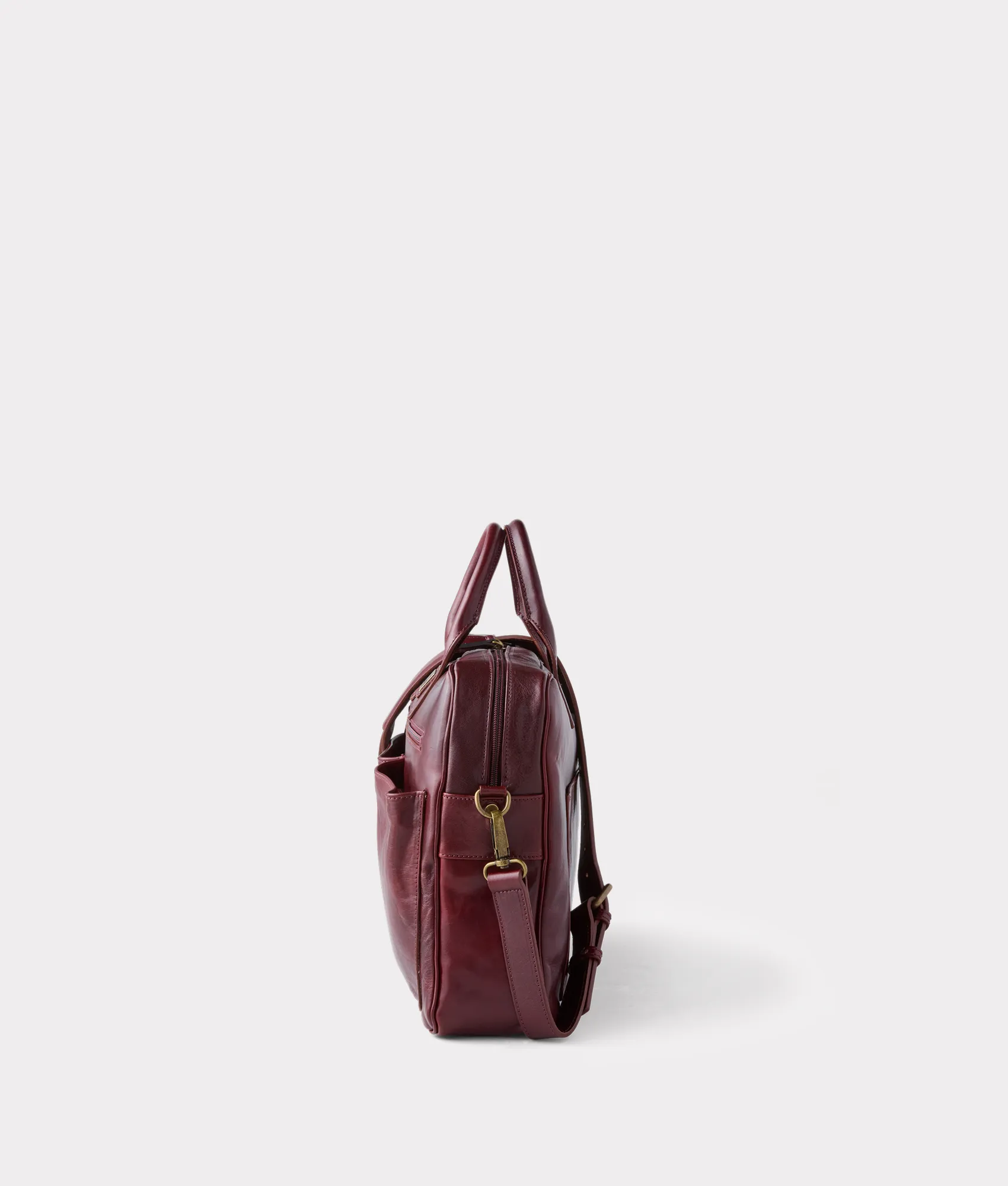 Cosimo Briefcase :: Burgundy