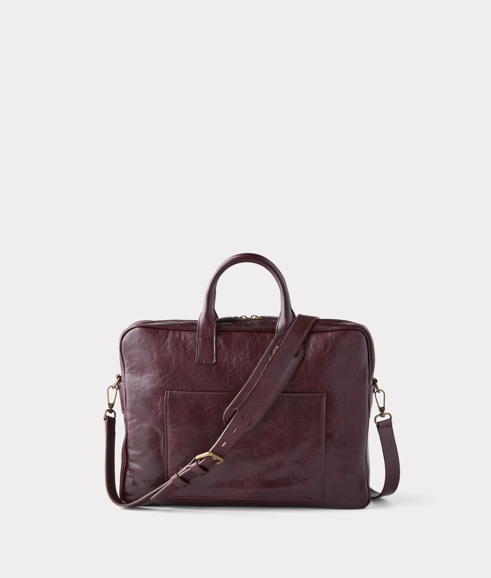 Cosimo Briefcase :: Chocolate