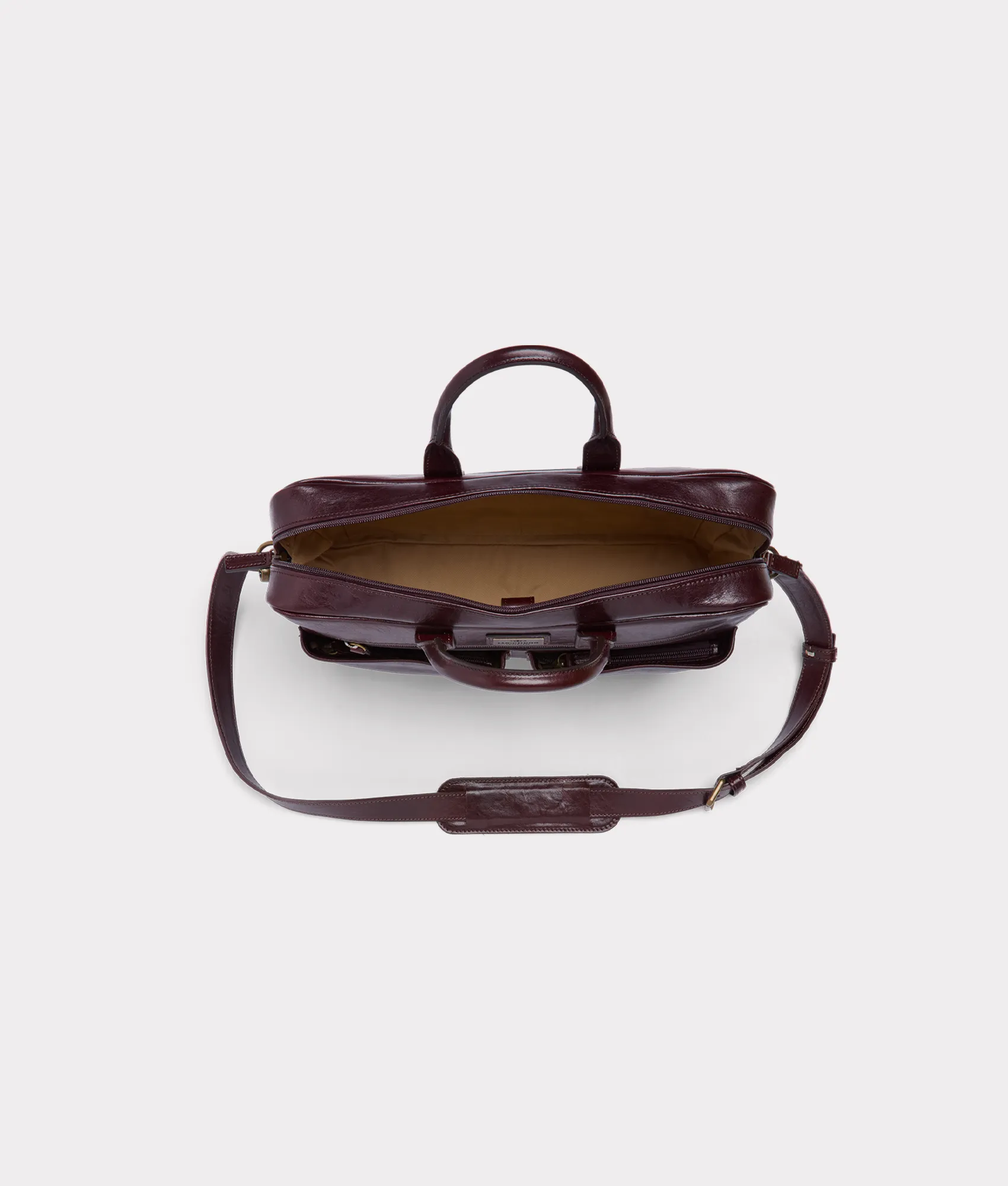 Cosimo Briefcase :: Chocolate