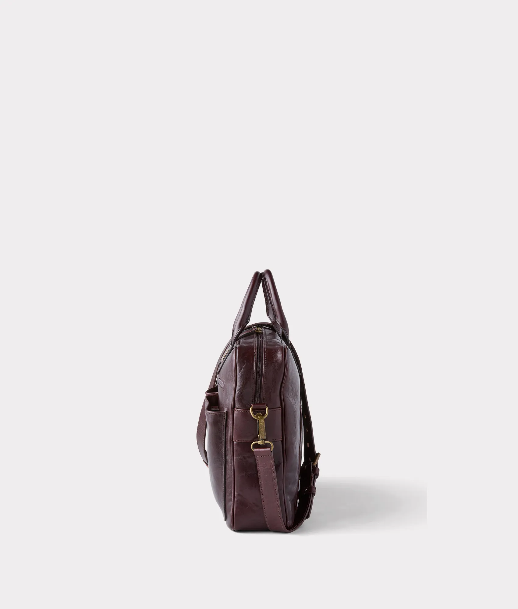 Cosimo Briefcase :: Chocolate