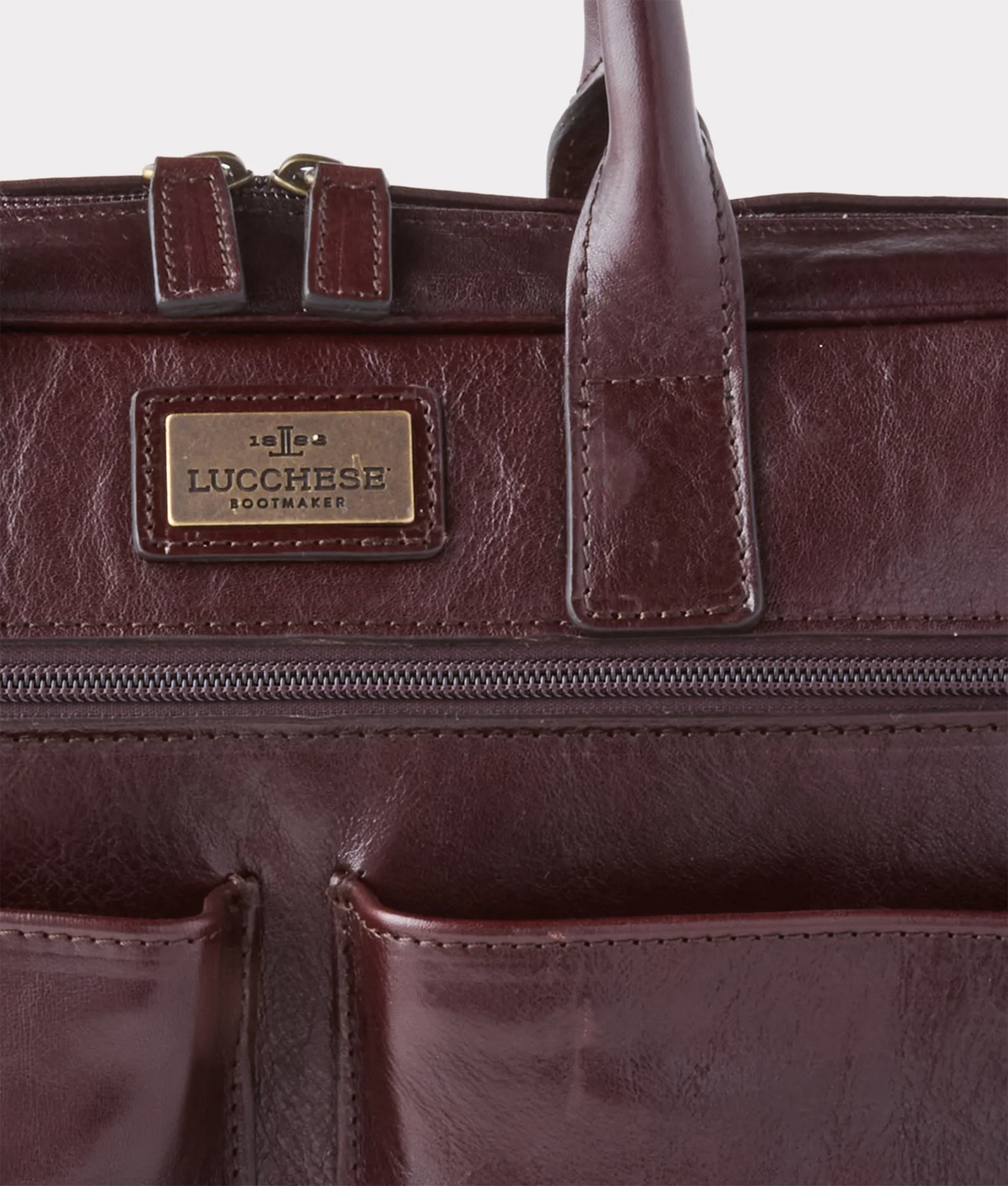 Cosimo Briefcase :: Chocolate