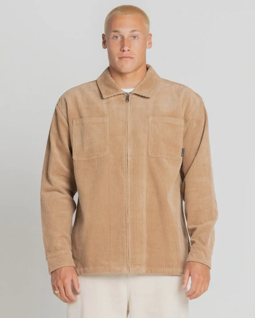Coup Cord Long Sleeve Overshirt