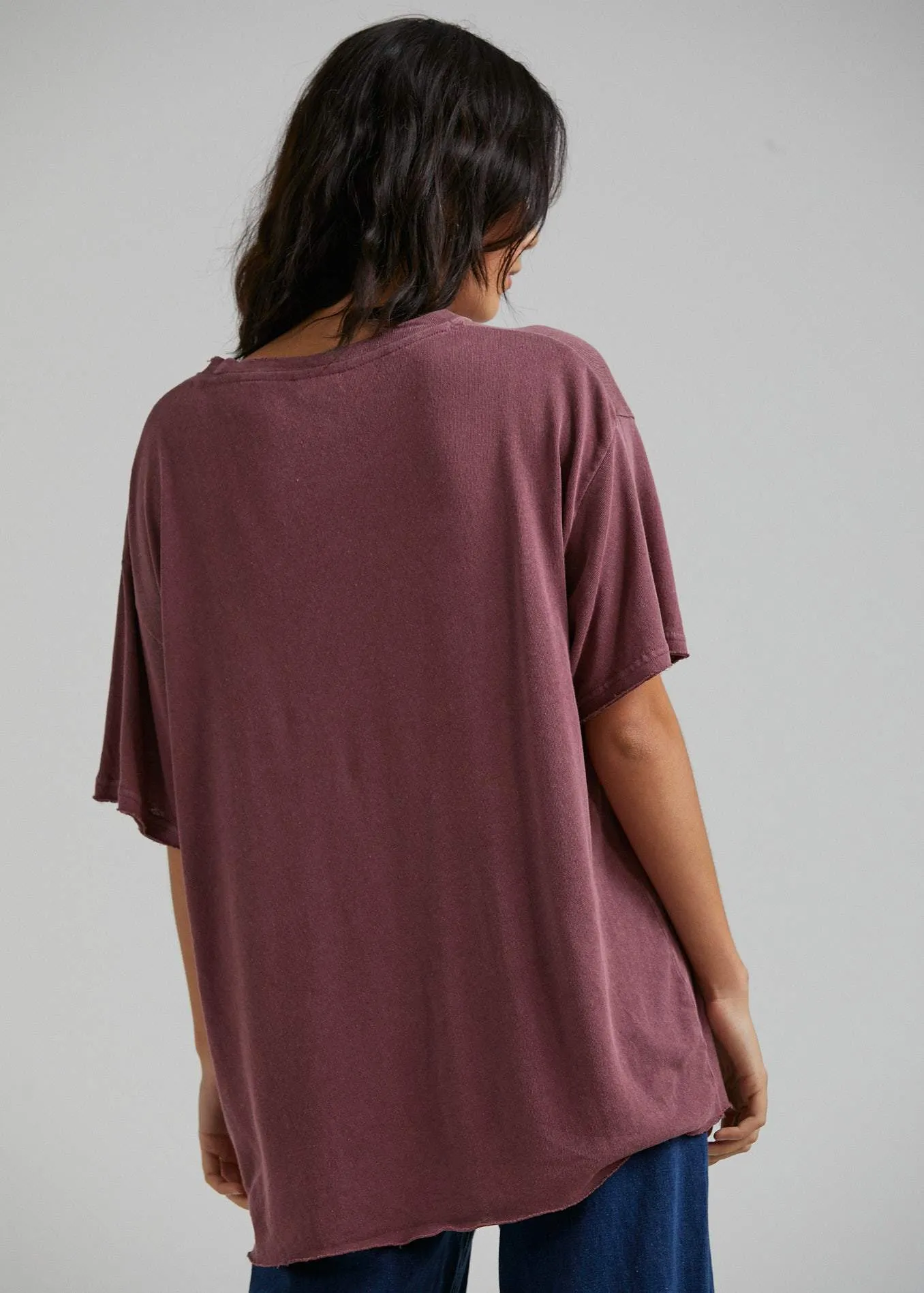 Courtney Love  - Hemp Oversized Tee