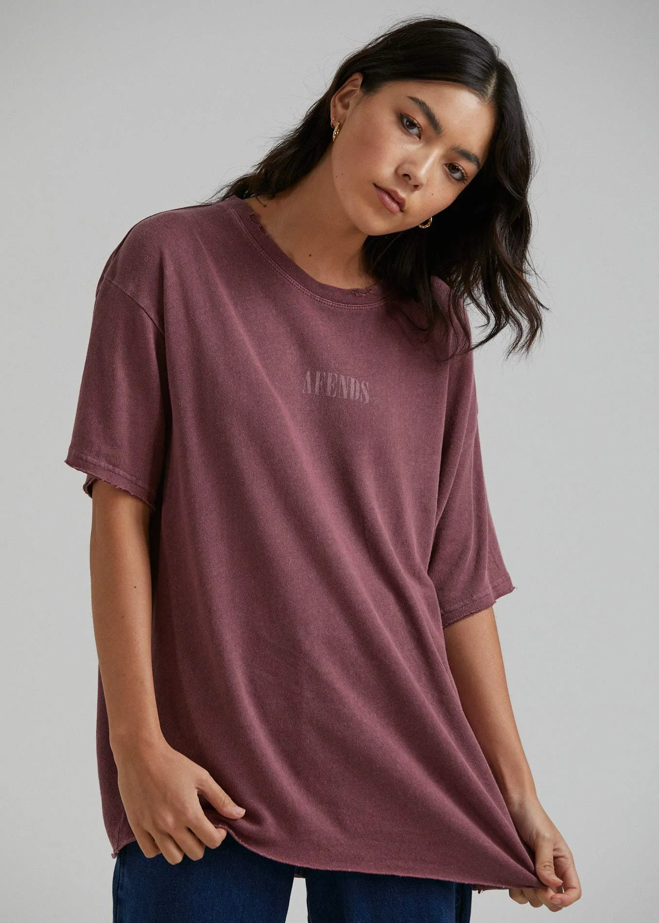 Courtney Love  - Hemp Oversized Tee