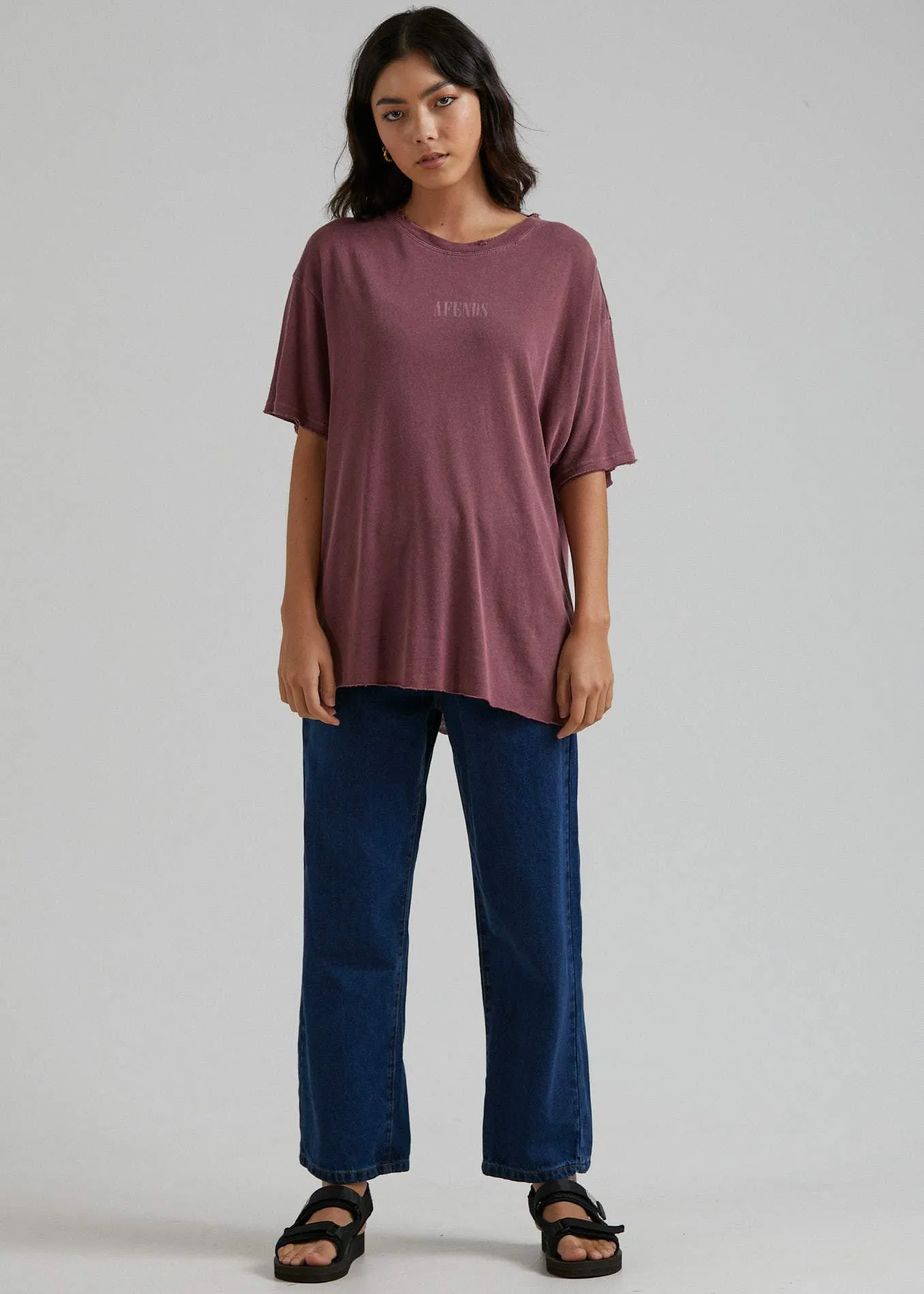 Courtney Love  - Hemp Oversized Tee
