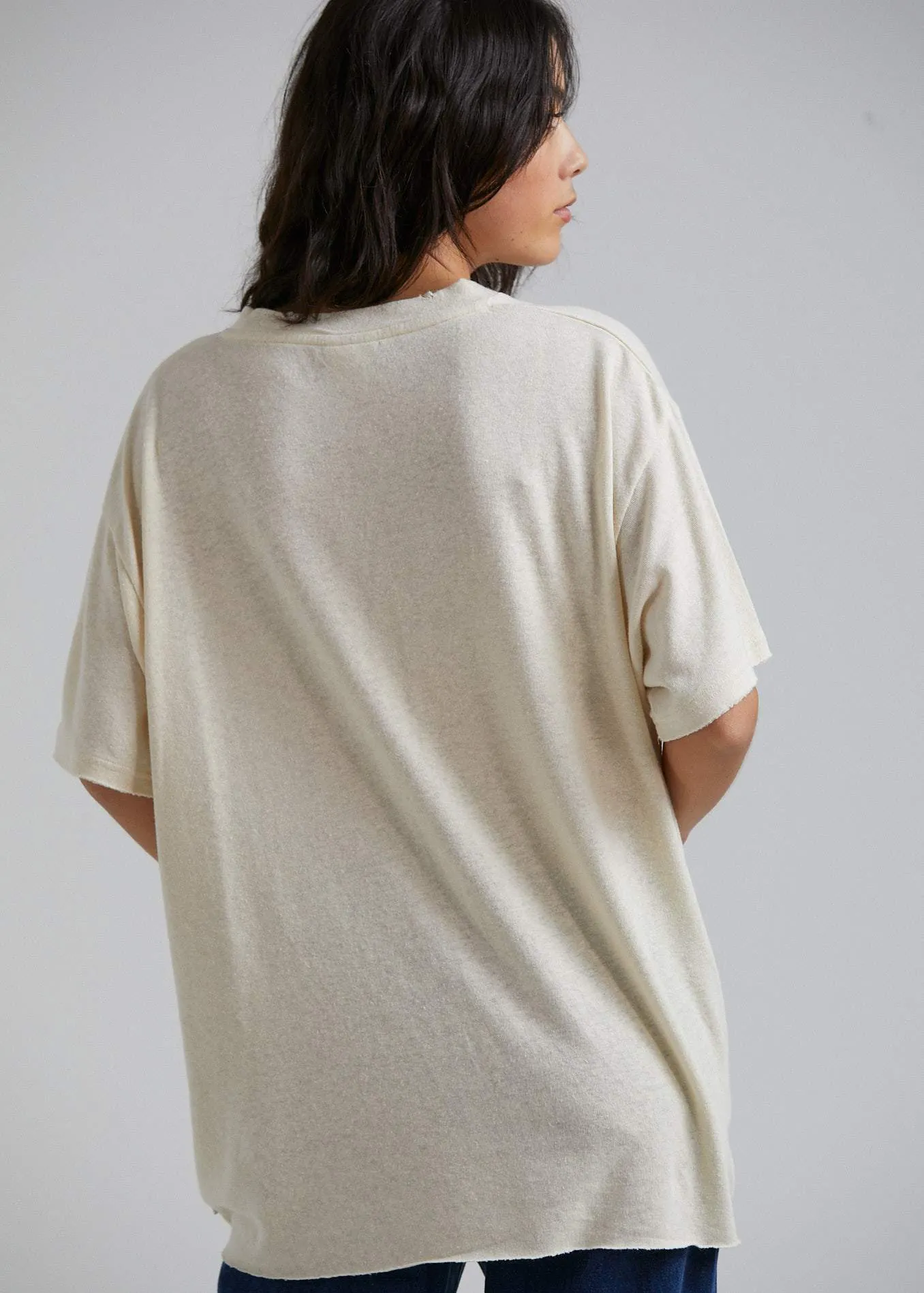 Courtney Love  - Hemp Oversized Tee