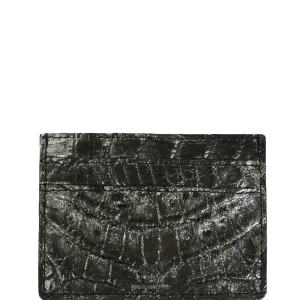 Credit Card Holder in Crocodile