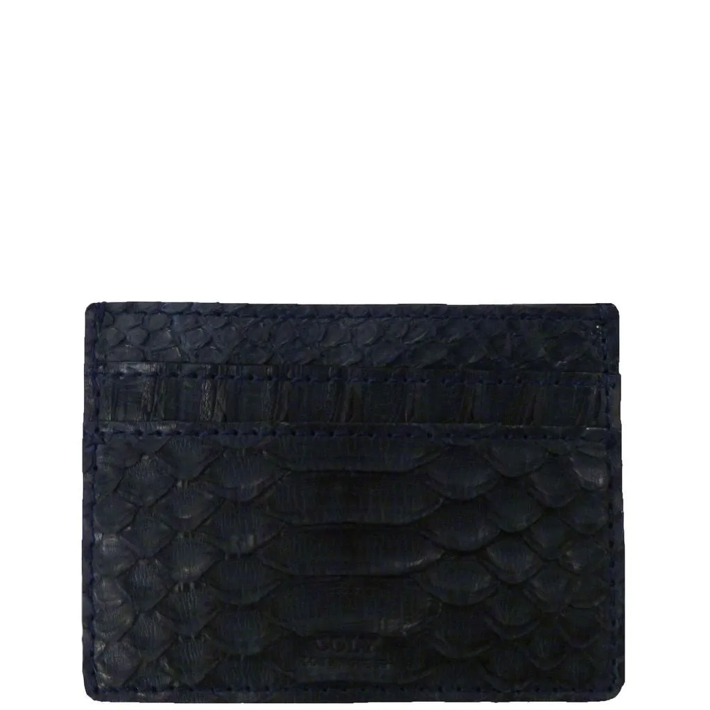 Credit Card Holder in Snakeskin