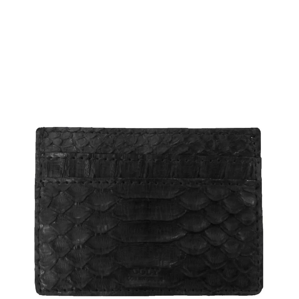 Credit Card Holder in Snakeskin