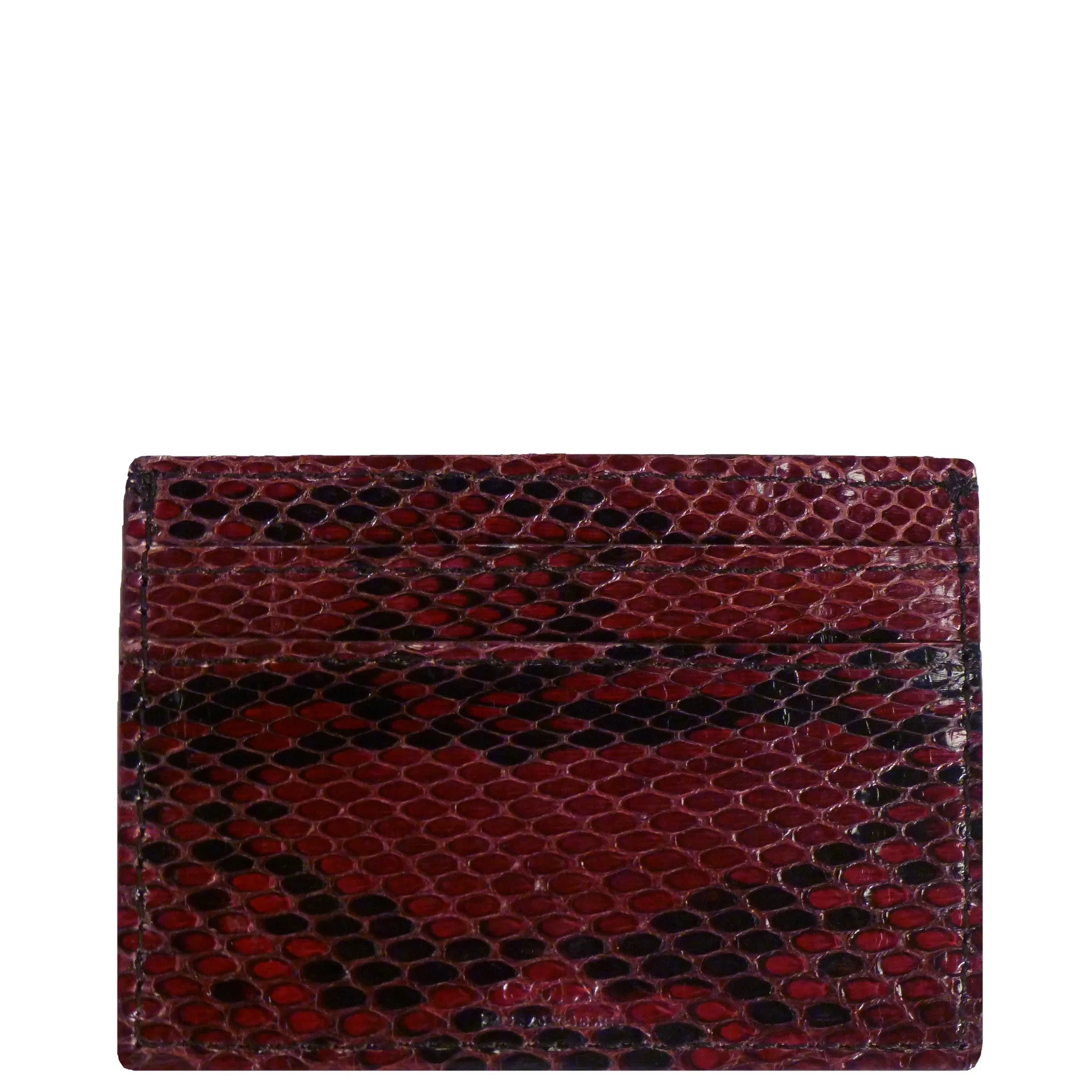 Credit Card Holder in Snakeskin