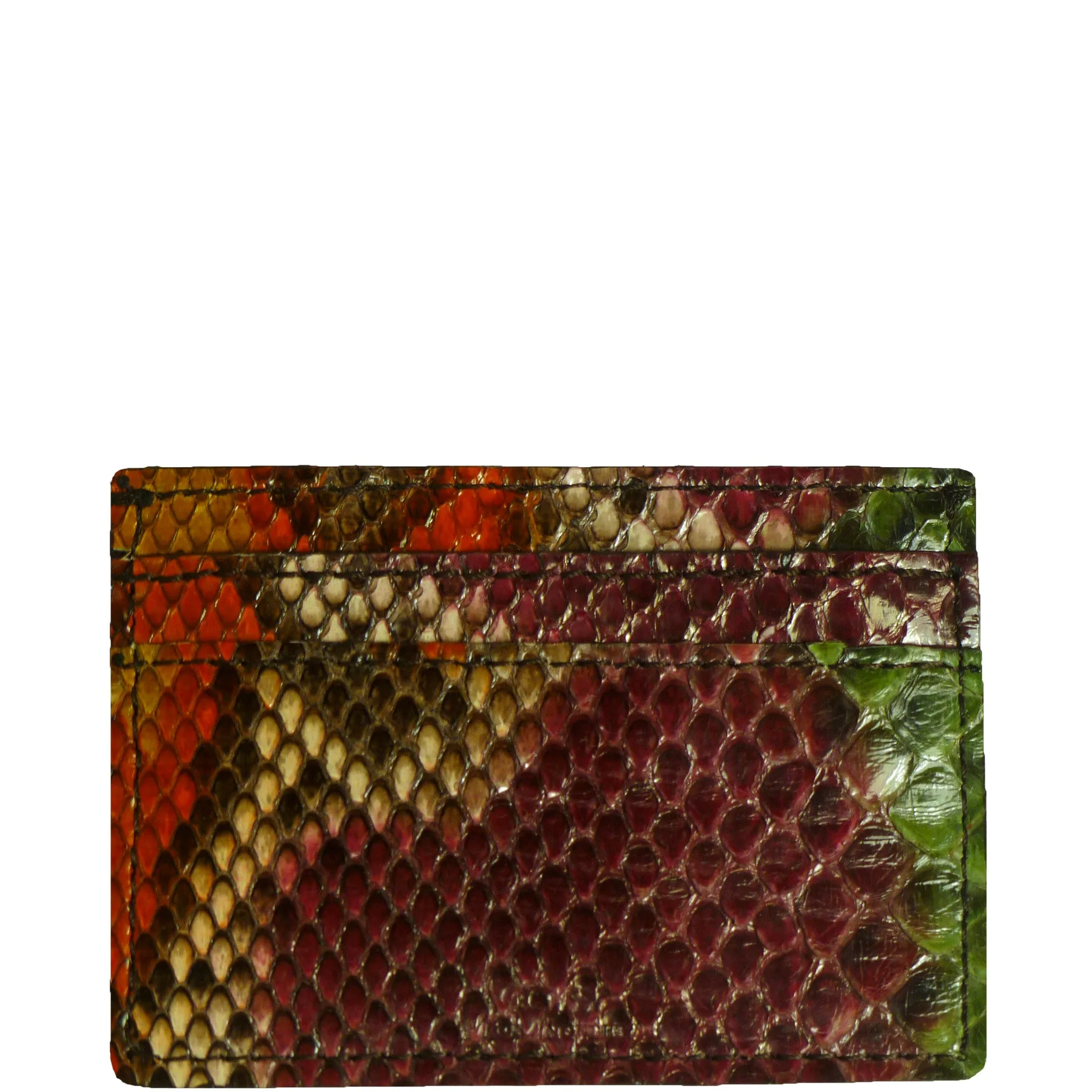 Credit Card Holder in Snakeskin