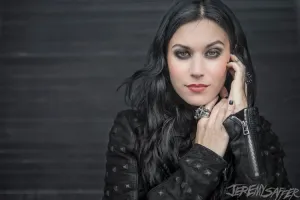 Cristina Scabbia - 2013 - Signed Limited Edition Metallic 4x6 Print