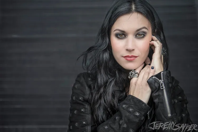 Cristina Scabbia - 2013 - Signed Limited Edition Metallic 4x6 Print