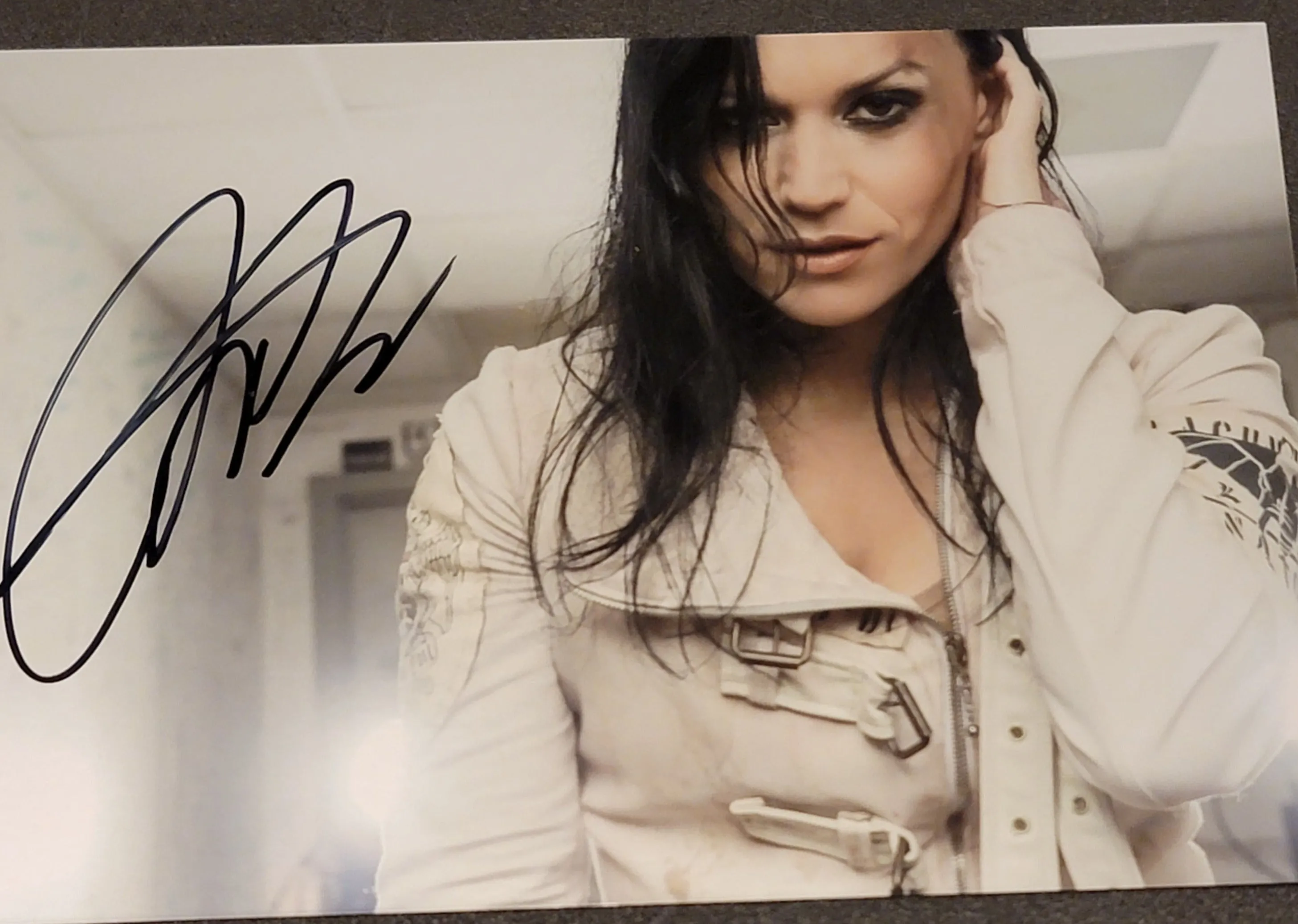 Cristina Scabbia - Wolfs Den - Signed Limited Edition Metallic Mini Print