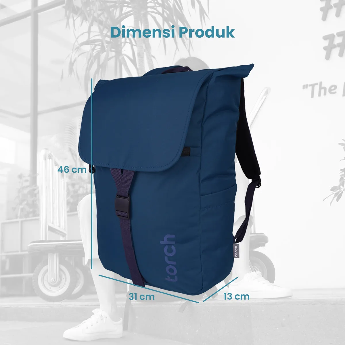 Cuncheon Tas Ransel kantor Torch 22L