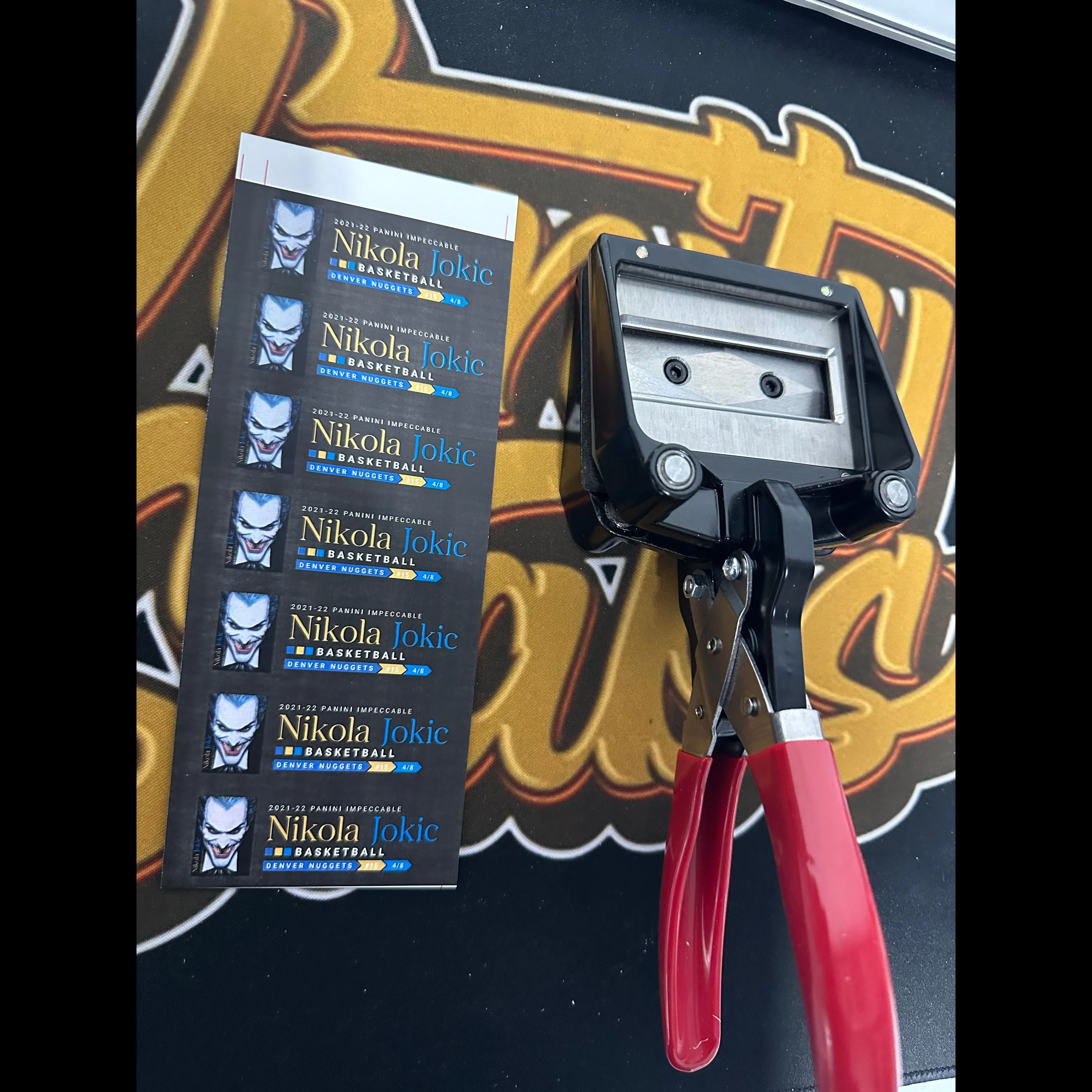 Custom Label Cutter Tool for Vanity Slabs (Compact Edition)
