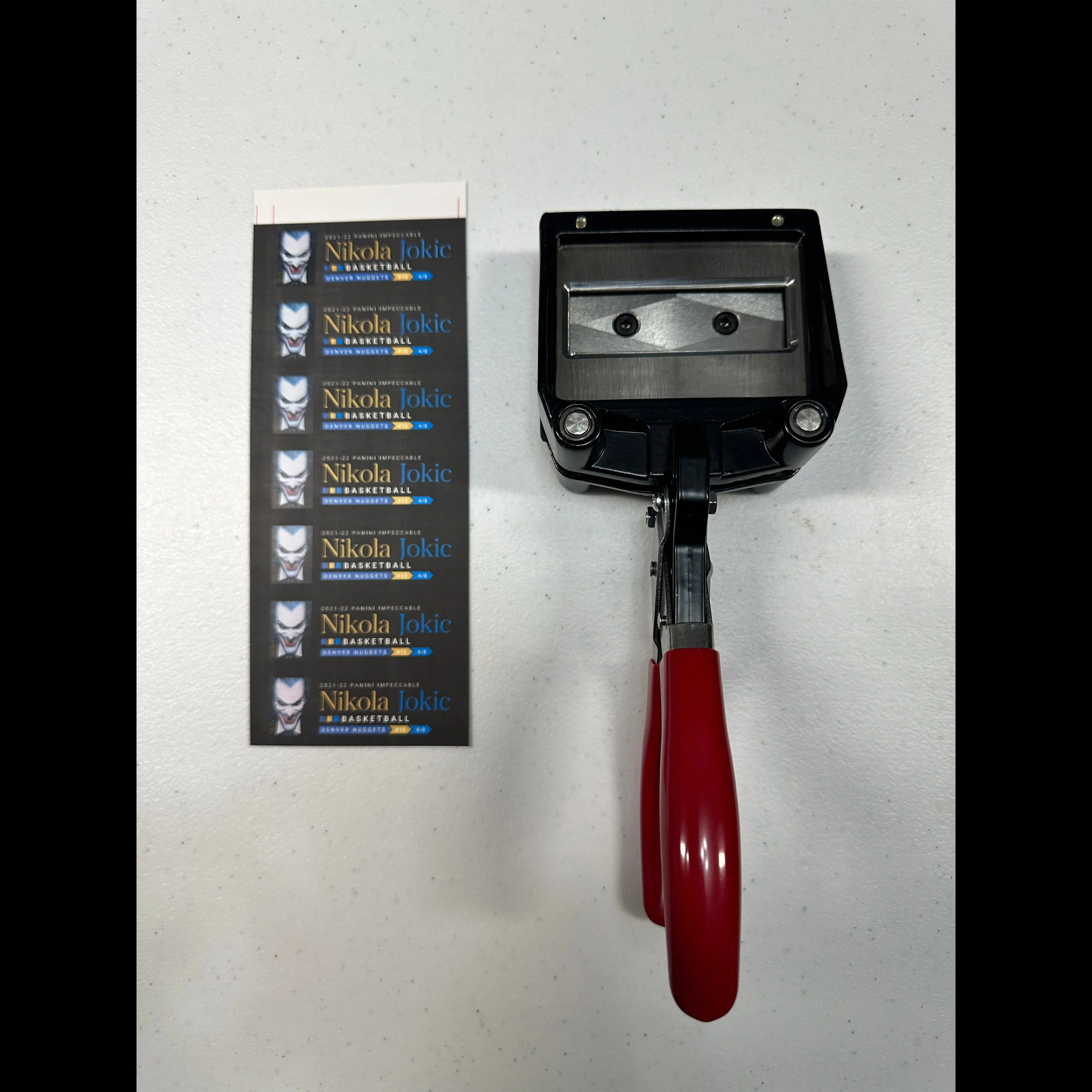Custom Label Cutter Tool for Vanity Slabs (Compact Edition)