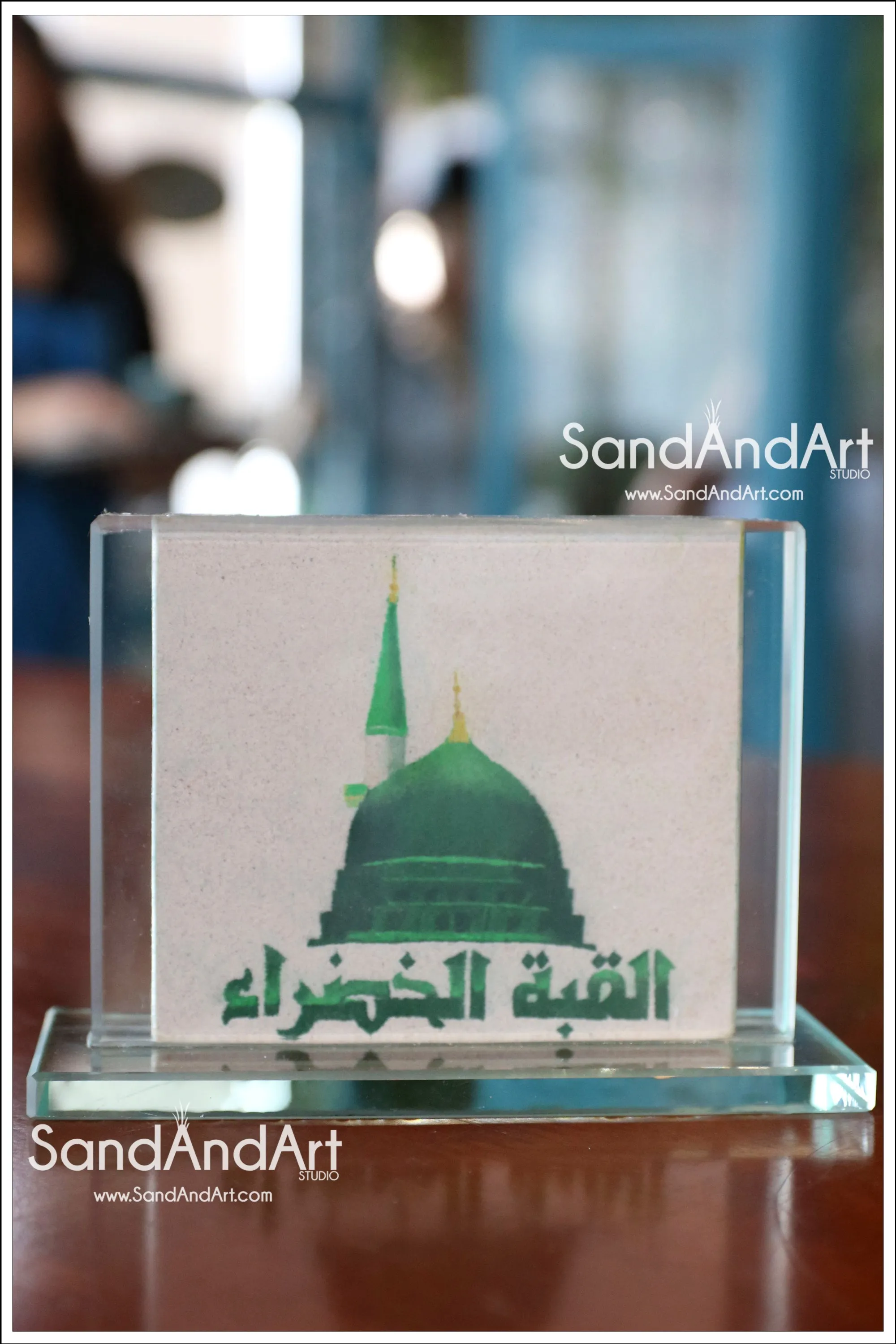 Custom Your Photos into Glass Vase by Sand  | Sand Portrait | SAND ART | (Small Size)