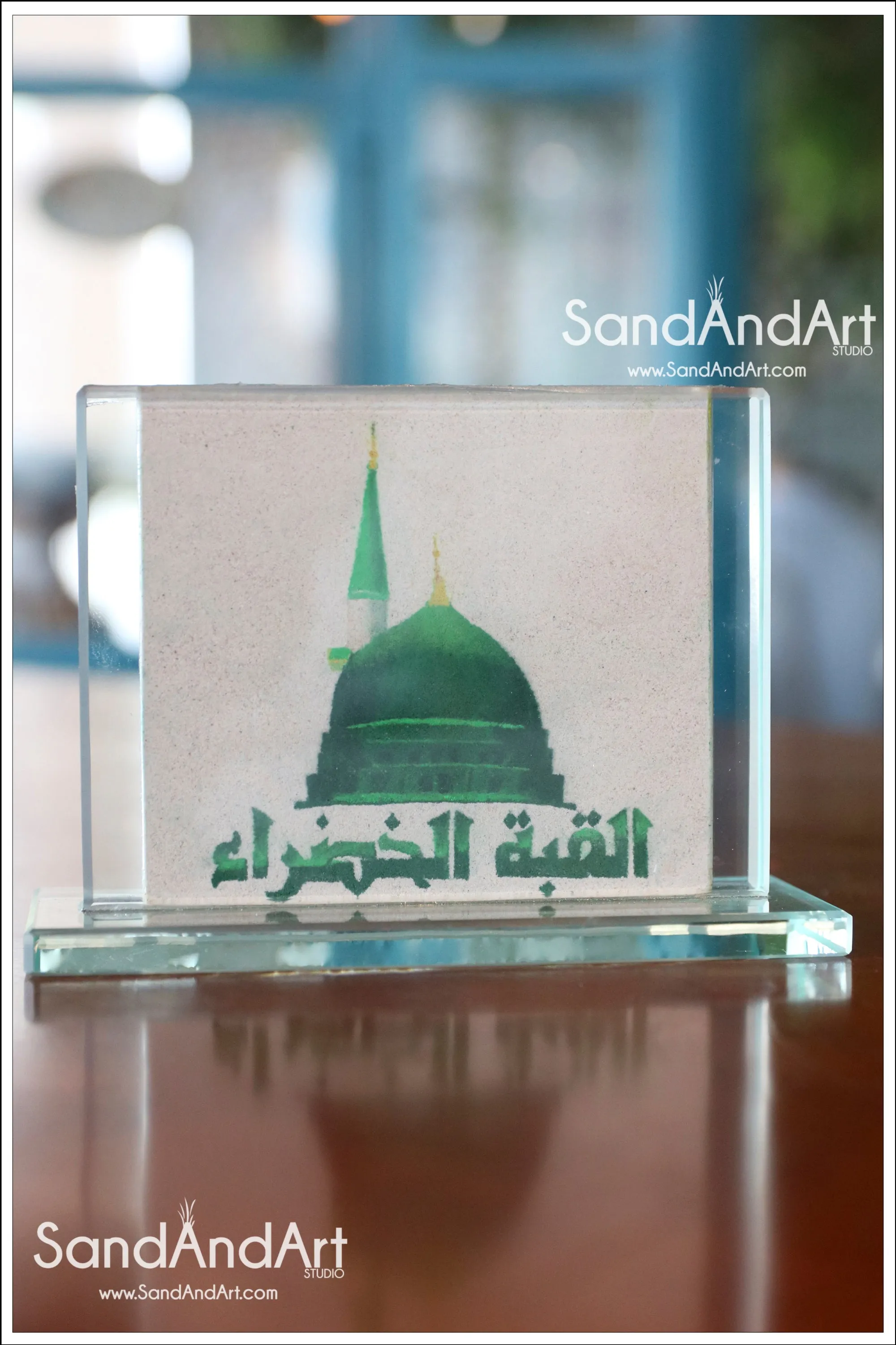 Custom Your Photos into Glass Vase by Sand  | Sand Portrait | SAND ART | (Small Size)
