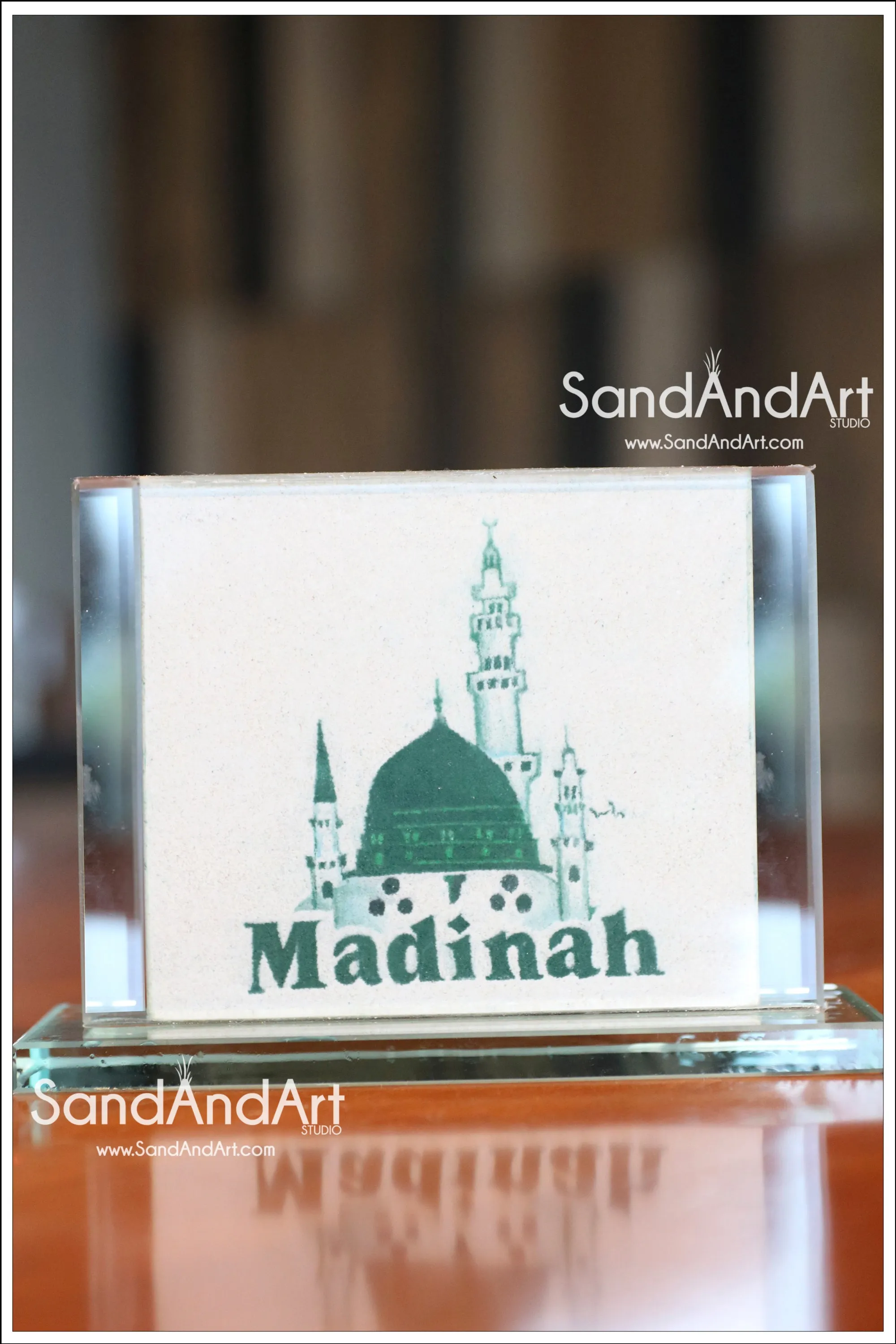 Custom Your Photos into Glass Vase by Sand  | Sand Portrait | SAND ART | (Small Size)