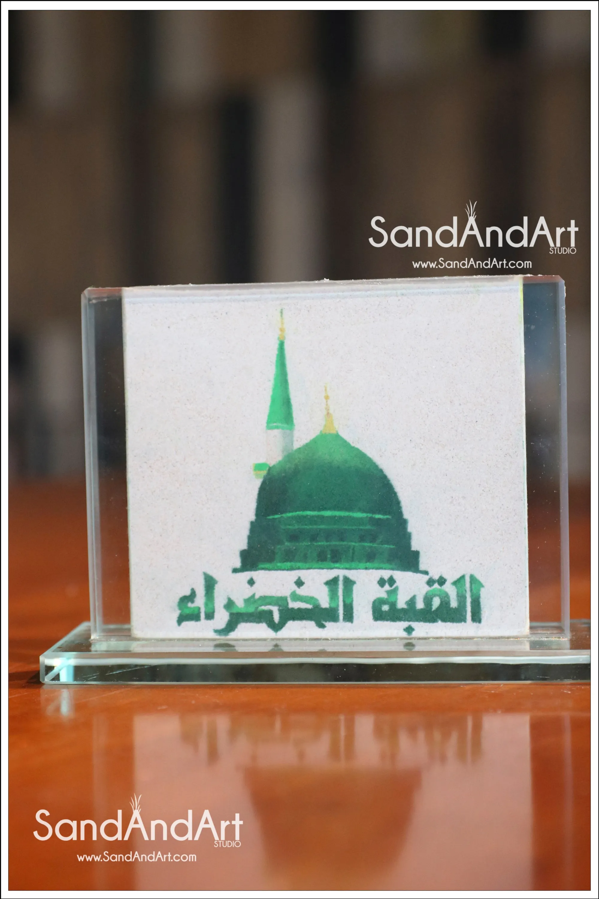 Custom Your Photos into Glass Vase by Sand  | Sand Portrait | SAND ART | (Small Size)