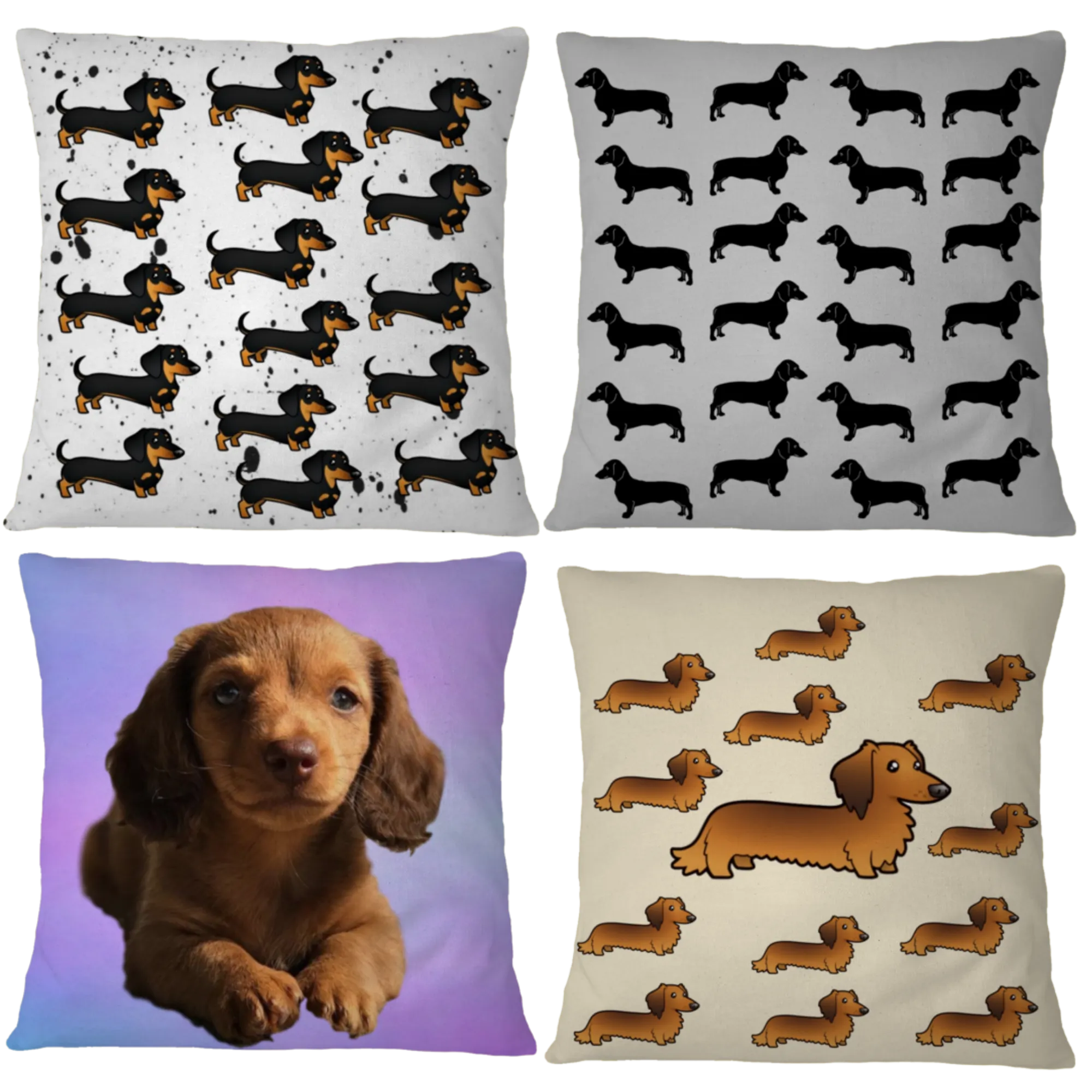 Dachshund Pillow Cover PP