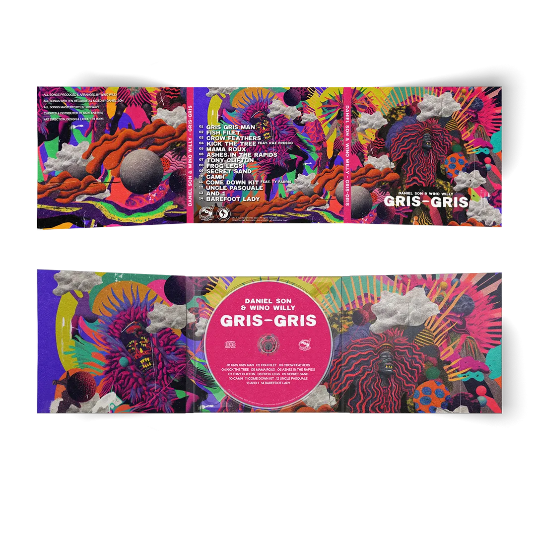 Daniel Son x Wino Willy - Gris Gris (Digipak CD With Obi Strip) (Glass Mastered)