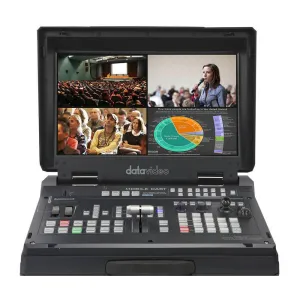 Datavideo HS-1600T Mark II 4-Channel HD/SD HDBaseT Portable Video Streaming Studio