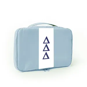 Delta Delta Delta Makeup Bag