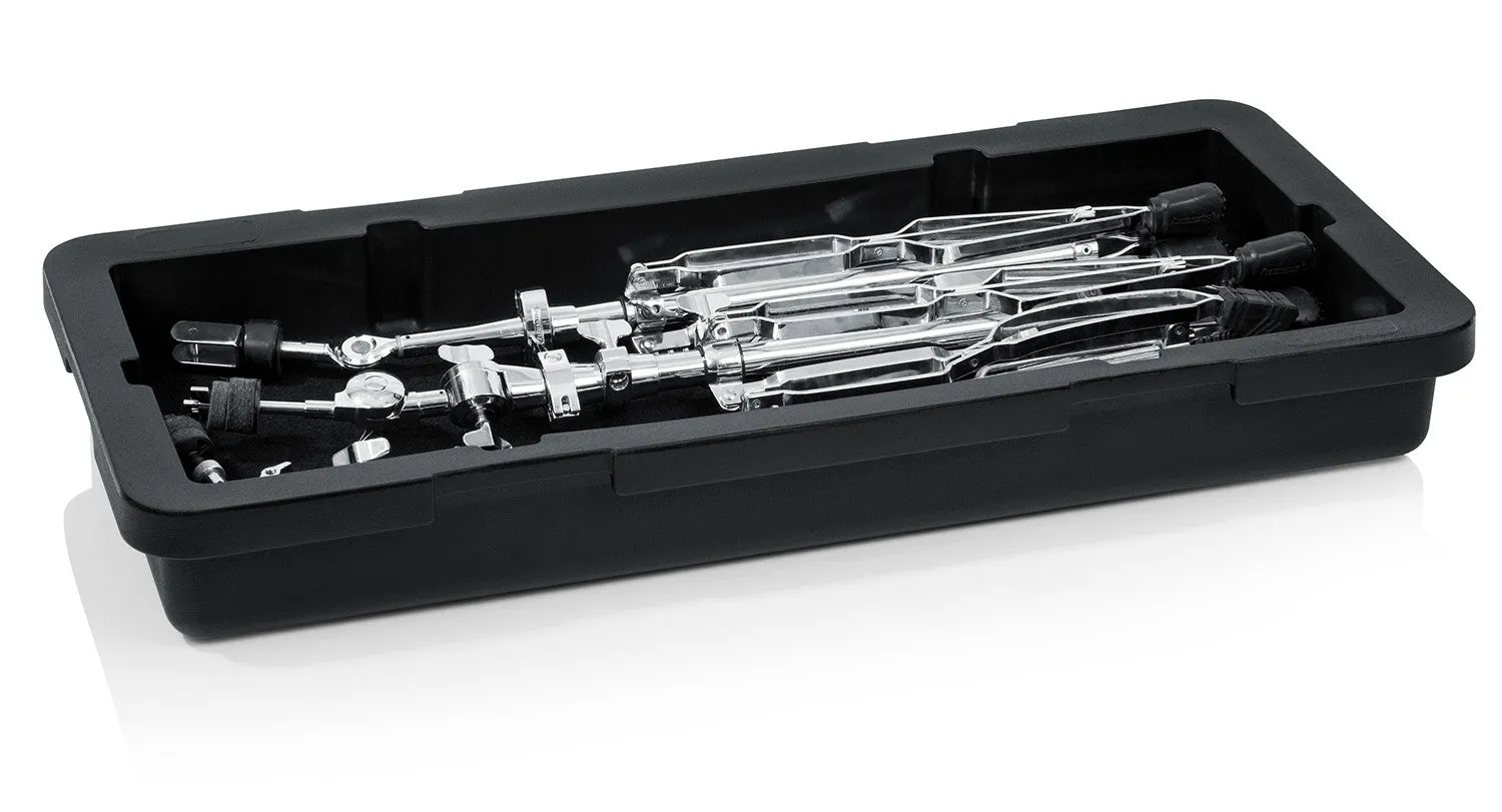Deluxe Molded Drum Hardware Trap Case