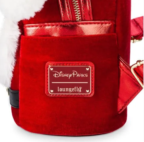 Disney Santa Mickey Mouse Mini Backpack by Loungefly