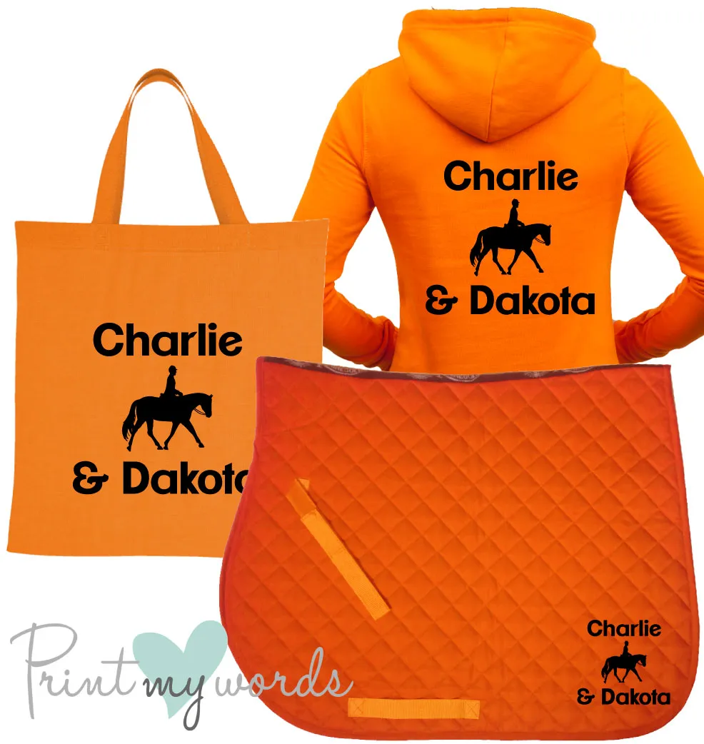 'Dolly' Ladies Personalised Matching Equestrian Set - Dressage Design