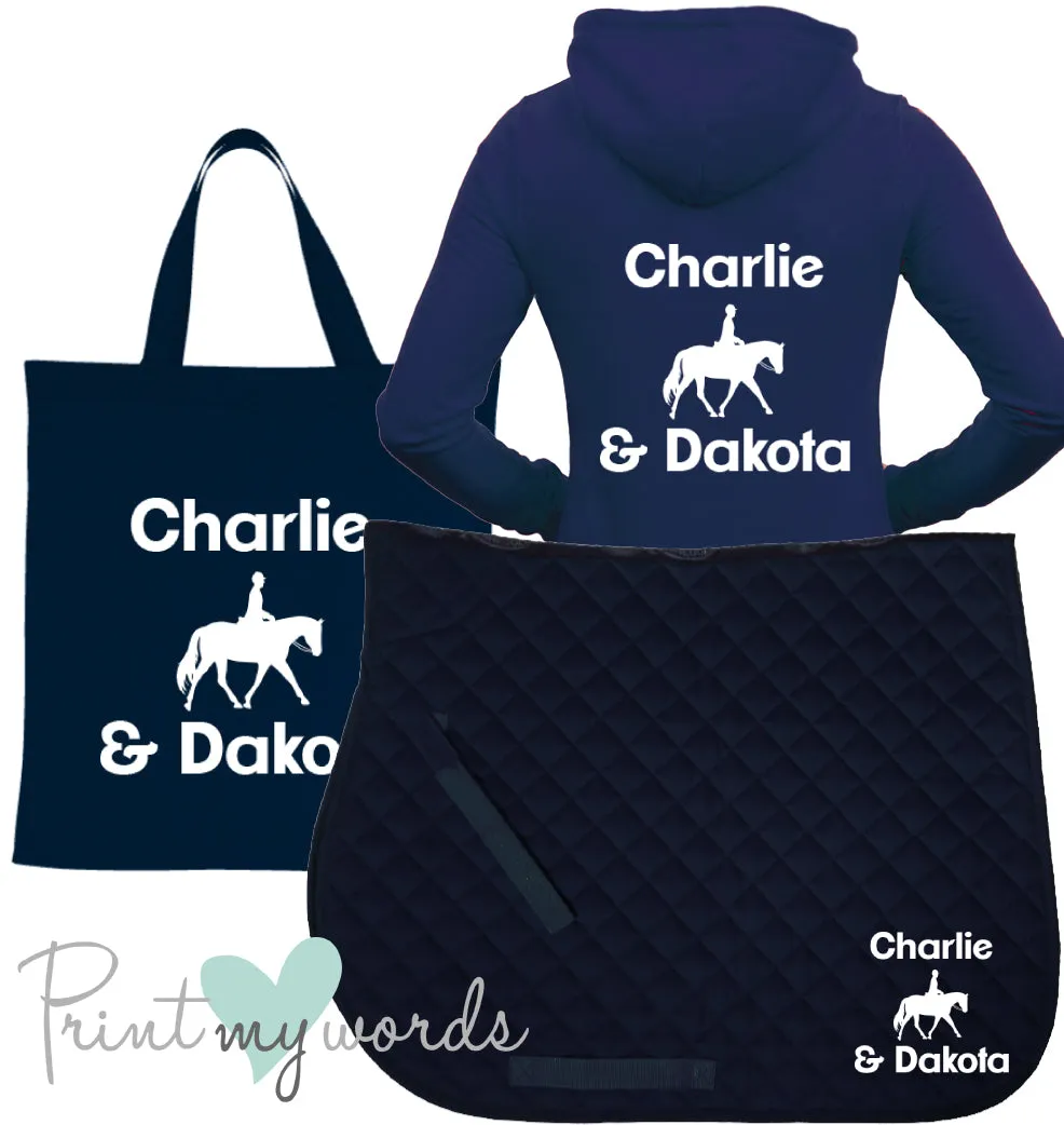 'Dolly' Ladies Personalised Matching Equestrian Set - Dressage Design