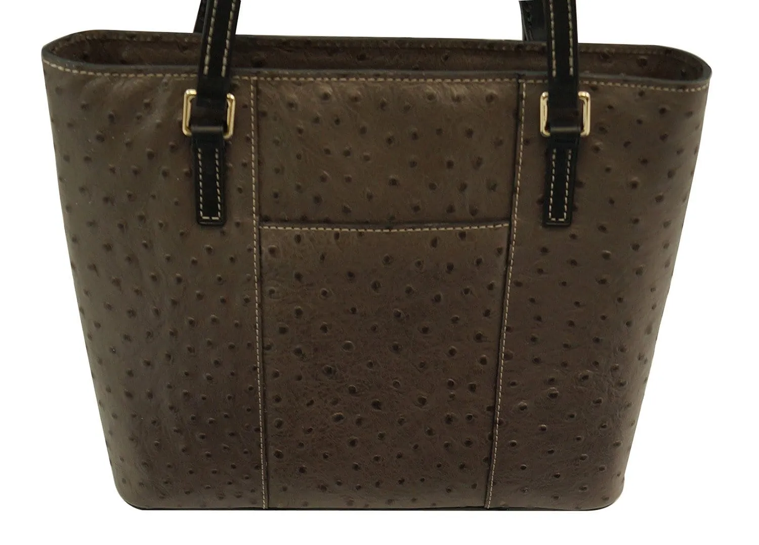 Dooney & Bourke Small Lexington Ostrich-Embossed Tote Shoulder Bag