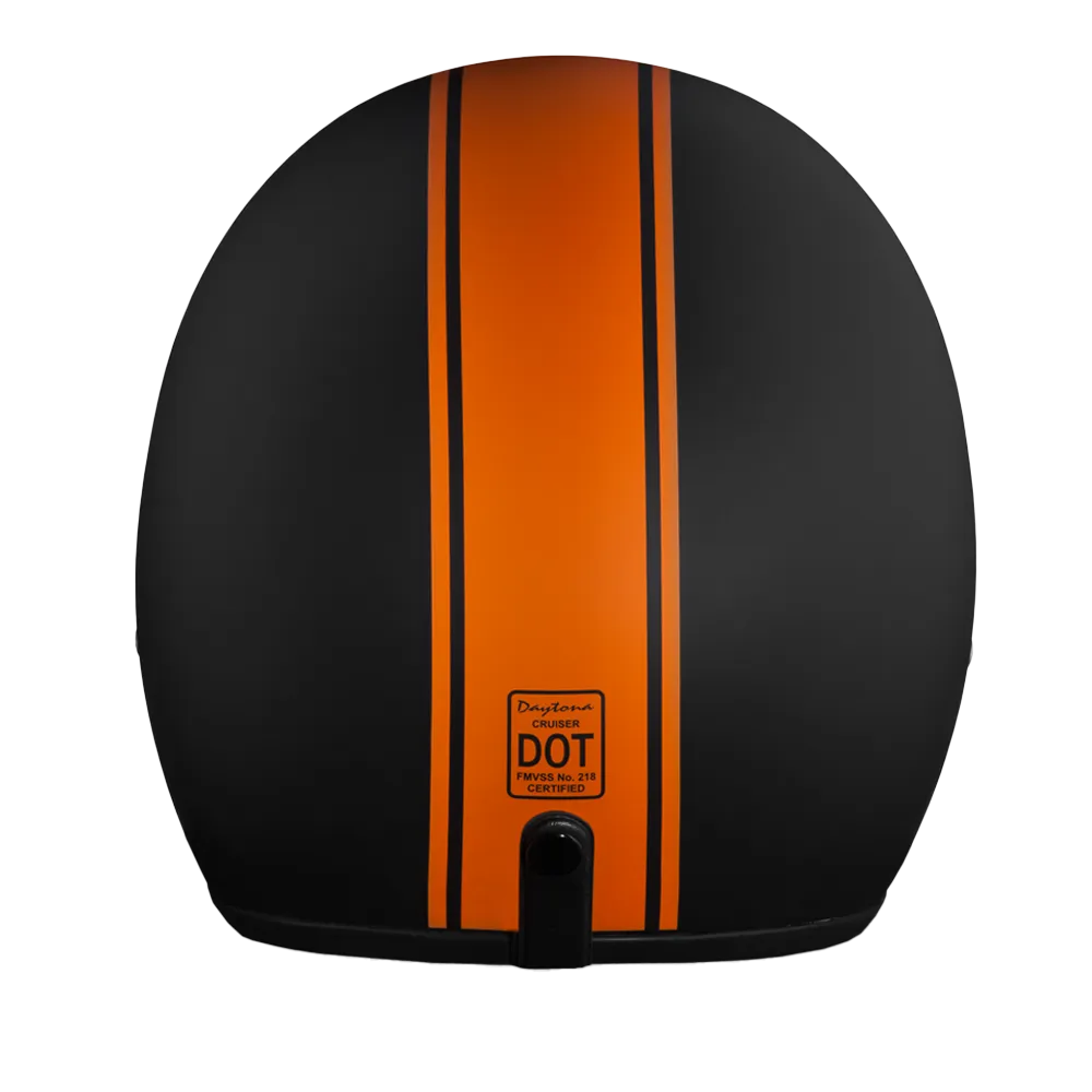 D.O.T. DAYTONA CRUISER- W/ ORANGE PIN STRIPE
